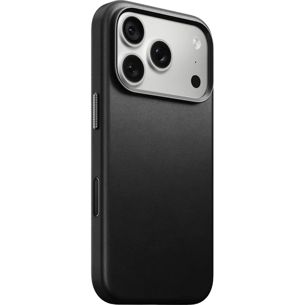 Nomad Traditional Leather MagSafe kožený kryt iPhone 17 Pro/18 Pro Black - Puzdra - Hlavný obrázok