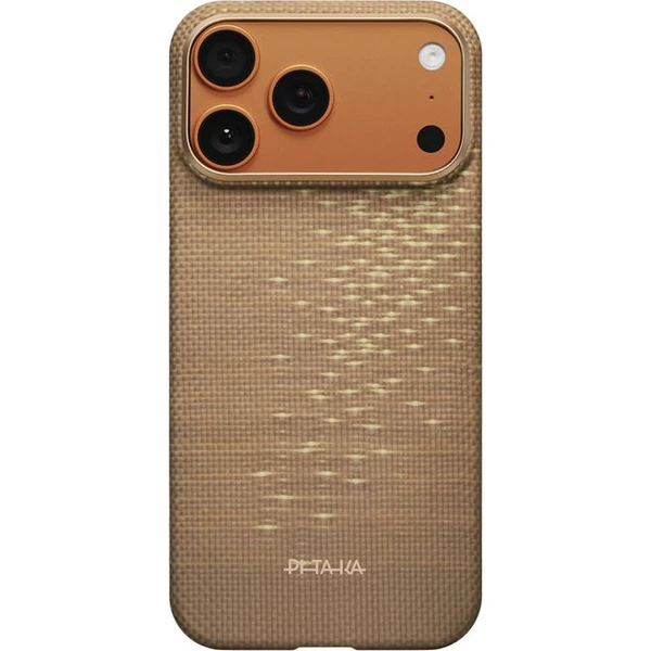 Pitaka Ultra-Slim Case MagSafe kryt iPhone 17 Pro Golden Glint - Puzdra - Obrázok e719c0f70c294b038186719b6093c29b