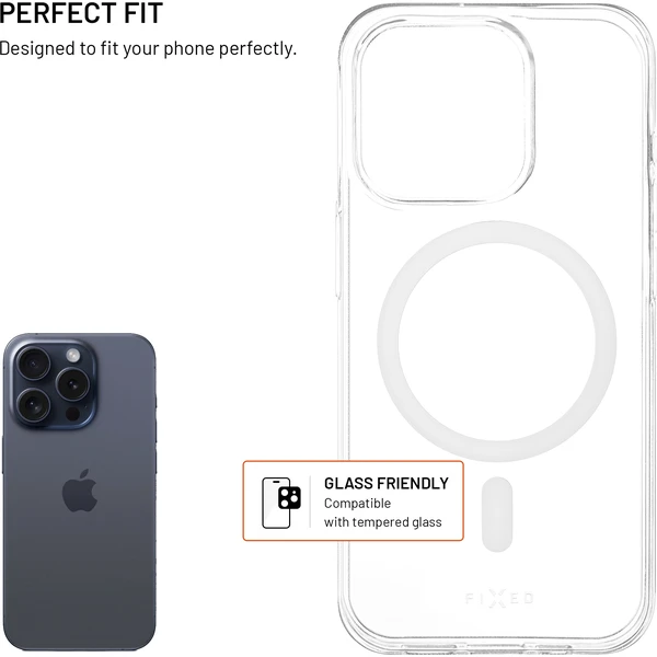 TPU gélový kryt FIXED MagStory AntiUV s podporou MagSafe pre Apple iPhone 15 Pro, číry - Puzdra - Obrázok e795efb9cf3b47cea0ac74df82c9b1fa
