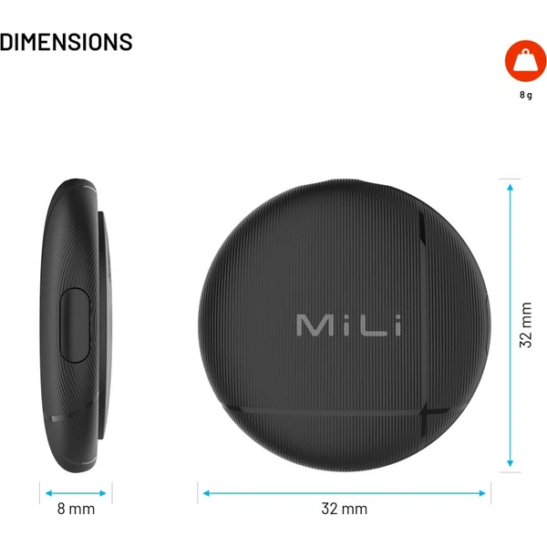FIXED LiTag smart lokátor s Find My a Find Hub čierny - Lokátory - Obrázok e7966df3d1674575afa305e6f53e7cff