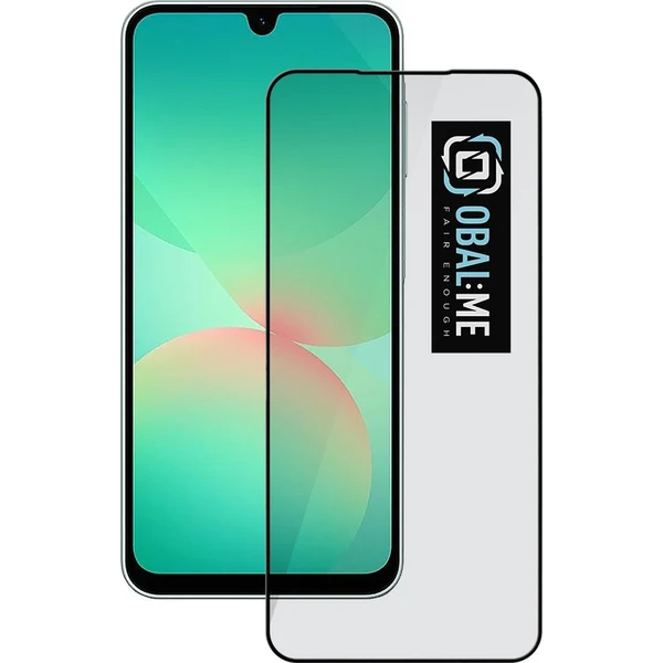 OBAL:ME 5D Tvrzené Sklo pro Samsung Galaxy A27 5G černé - Ochranné fólie a sklo - Hlavný obrázok