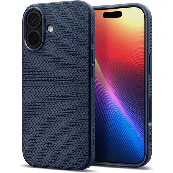 Spigen Liquid Air kryt iPhone 17 navy blue - Puzdra - Hlavný obrázok