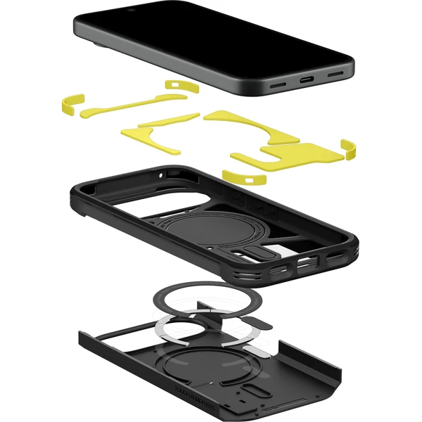 Spigen Tough Armor MagSafe, čierny - Google Pixel 11 - Puzdra - Obrázok e7d7927675e5493cb0145eae1f80d6fc