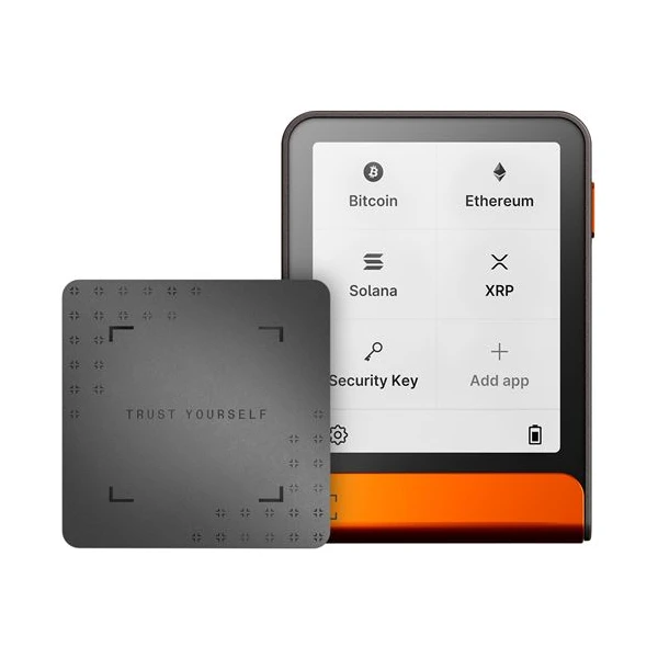 Ledger Flex krypto peňaženka (iOS/Android/MacOS/Windows/Linux) Orange - Krypto peňaženky - Hlavný obrázok