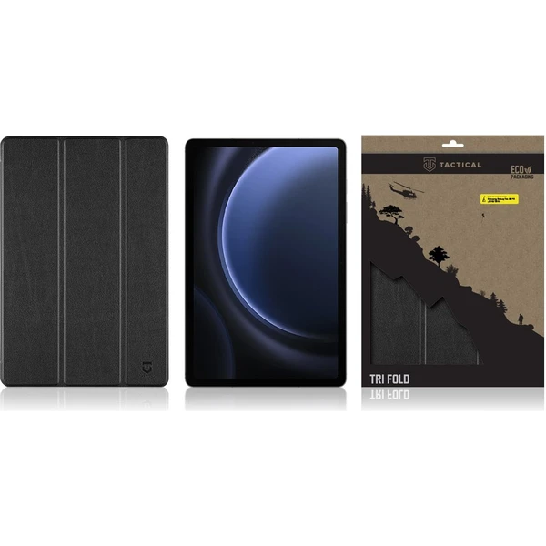 Tactical Book Tri Fold púzdro Samsung Galaxy Tab S9 FE/S10 FE/S10 Lite čierne - Puzdra - Obrázok e7fd4e09a75244c9a84b51bac5aa8b5e