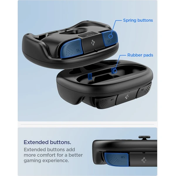 Spigen Joy-Con Handle NS101 volanty pre Nintendo Switch 2 čierne - Konzolové príslušenstvo - Obrázok e807d5df1f6248f8b8d465e7ff704398