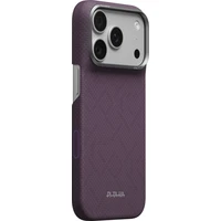 Pitaka Edge Case PTK Weaving MagSafe kryt iPhone 18 Pro Charoite Purple - Puzdra