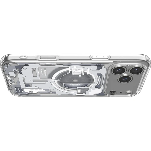 Spigen Ultra Hybrid MagSafe kryt iPhone 18 Pro/17 Pro zero one white - Puzdra - Obrázok e85d4acec2174ee09c267dc6b03d4e45