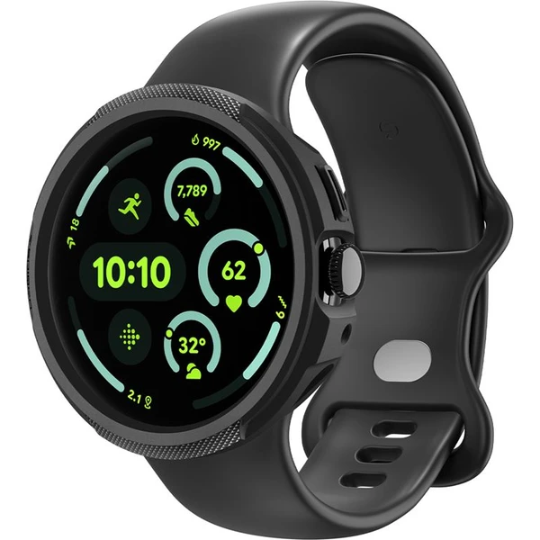 Spigen Liquid Air V2, matná čierna - Google Pixel Watch 5/4 45mm - Puzdra - Hlavný obrázok