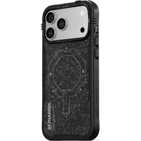 SKINARMA Vektor Mag-Charge MagSafe kryt iPhone 17 Pro Onyx - Puzdra - Obrázok e86d3f74169c40c0b555df56e970d1f0