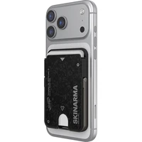 SKINARMA Vektor MagSafe držiak na karty peňaženka so stojanom Onyx - Peňaženky