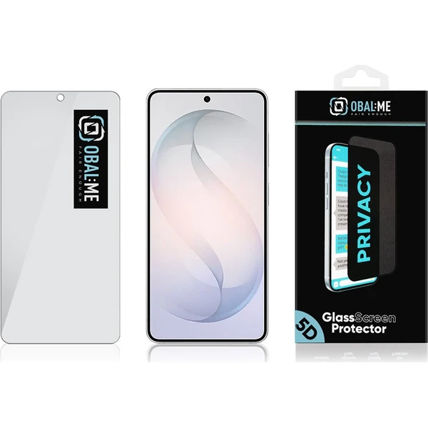OBAL:ME Privacy 5D tvrdené sklo Samsung Galaxy S26 čierne - Ochranné fólie a sklo - Obrázok e8bef43bc7604215968d5eebf0d3517b
