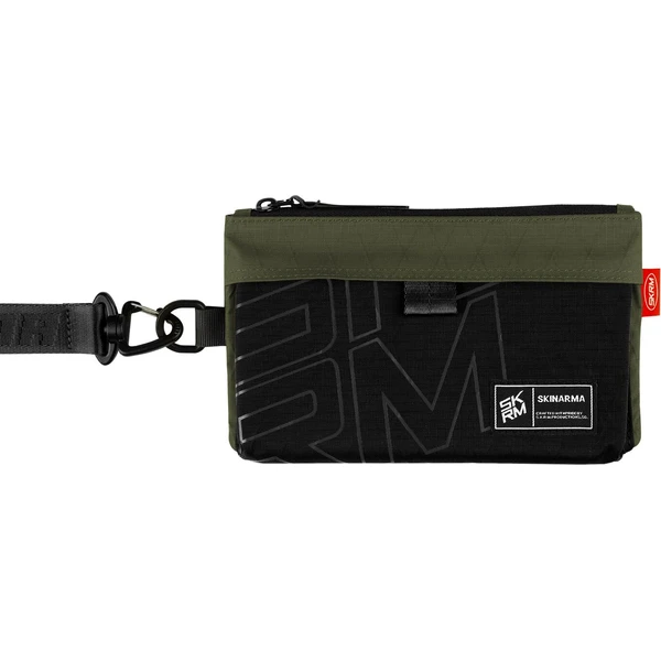 SKINARMA Jager Clutch Crossbody taška Olive - Popruhy a crossbody - Obrázok e8c44a7f44cb4b348d1e93d13467382d