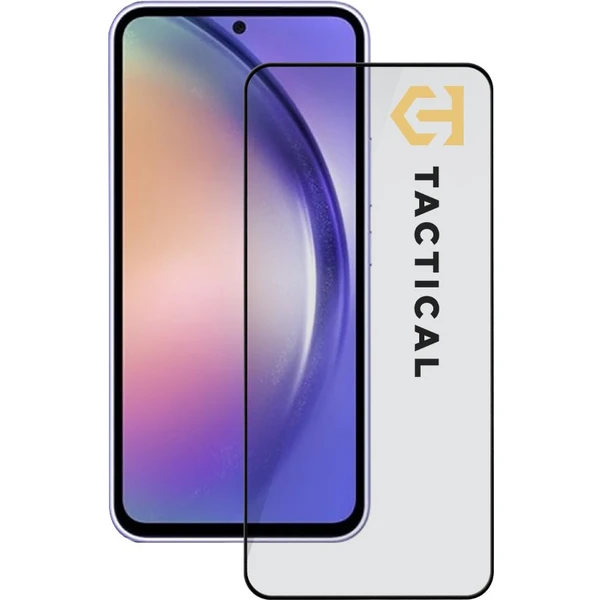 Tactical Glass Shield 5D sklo pre Samsung Galaxy A36/A56 čierne - Ochranné fólie a sklo - Hlavný obrázok