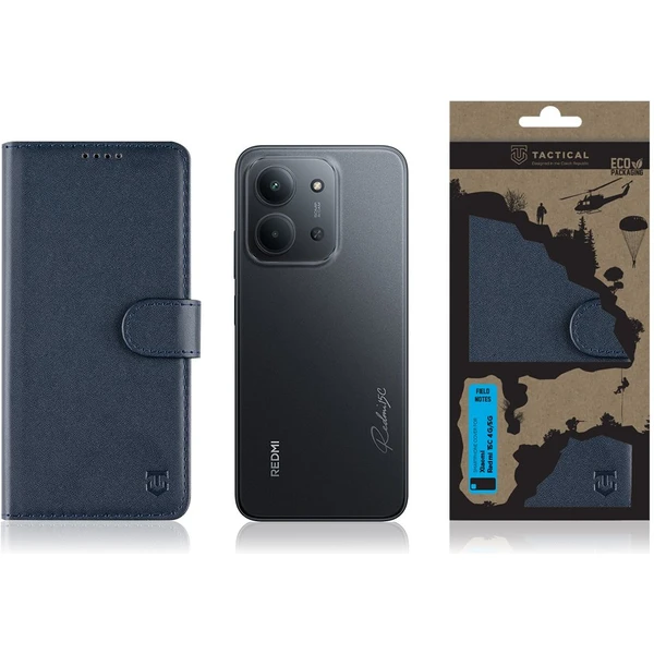 Tactical Field Notes púzdro Xiaomi Redmi 15C 4G/5G modré - Puzdra - Obrázok e8d15b9359654bfbb5eb0783c68b8587