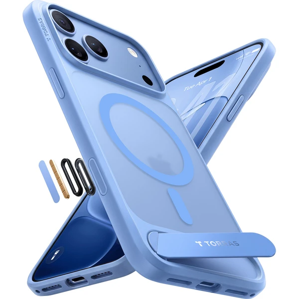 Torras Ostand L1, modrá - iPhone 2026 Pro Max - Puzdra - Obrázok e8d933325cf844018b0834912dc6a557