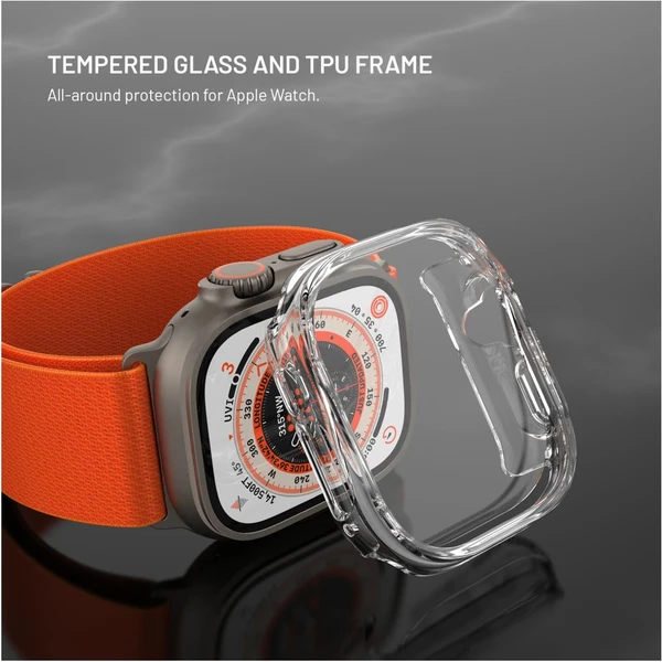 FIXED Pure Watch puzdro s temperovaným sklom Apple Watch Ultra 49mm číre - Puzdra - Obrázok e8e689e352274d6b8c6ede3f730088fd