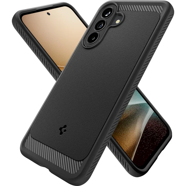 Spigen Rugged Armor kryt Samsung Galaxy A37 5G matná čierna - Puzdra - Obrázok e8ed68fd554b46e198170b48a781cbc6