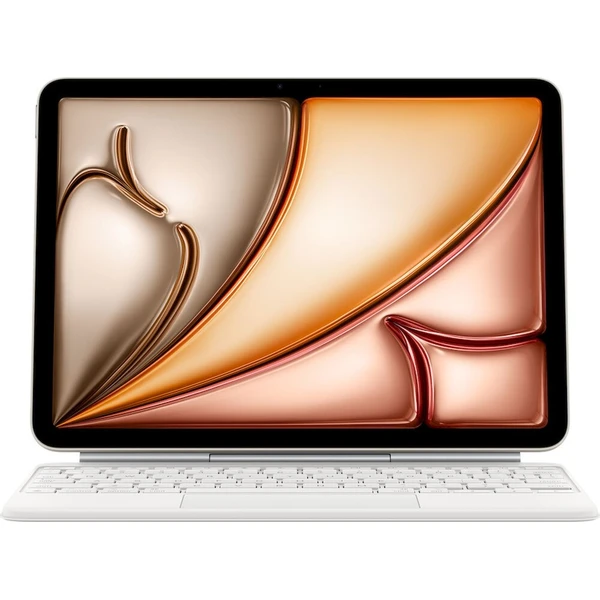 Apple Magic Keyboard (2025) iPad Air 11" klávesnica CZ biela (Kategória A) - Puzdra s klávesnicou - Hlavný obrázok