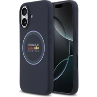 Oracle Red Bull Silicone Blue Ring MagSafe kryt iPhone 17 modrý - Puzdra