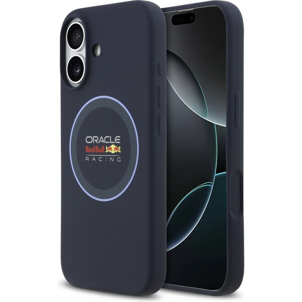 E-shop Oracle Red Bull Silicone Blue Ring MagSafe kryt iPhone 17 modrý