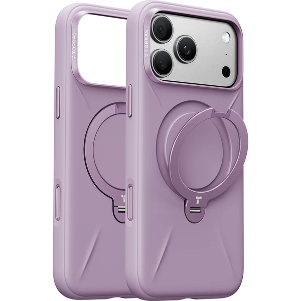Torras OStand Q3 Silicone MagSafe kryt iPhone 18 Pro Max ružový - Puzdra - Hlavný obrázok