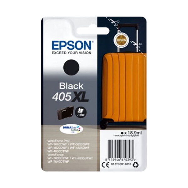 Epson 405XL Suitcase DURABrite Ultra čierny