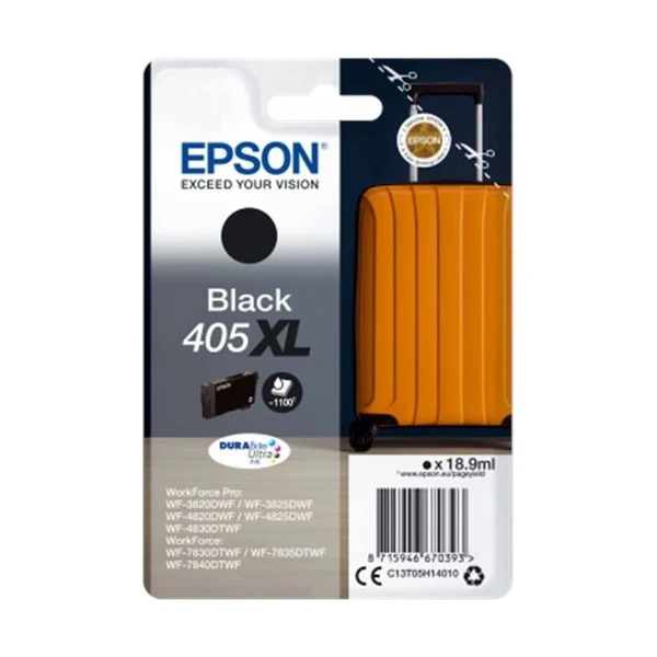 Epson 405XL Suitcase DURABrite Ultra čierny - Tonery - Hlavný obrázok