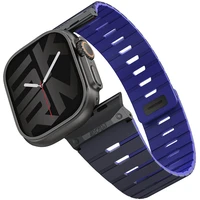 SKINARMA MAGNETIC APPLE WATCH STRAP 49/46/45/44 MM GEMINI Navy - Remienky