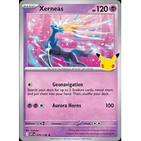 Xerneas (30C 076) - 30. výročná oslava [Holo] - Kusové karty