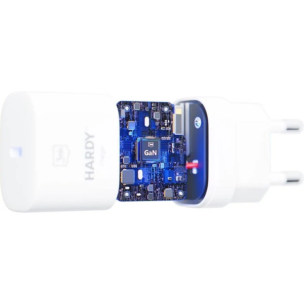 3mk sieťová nabíjačka - HARDY Charger 33W, GaN 1x USB-C (PD) pre Apple, biela - Nabíjačky - Obrázok e990e6ce78ad48e3b8094e357256ffef