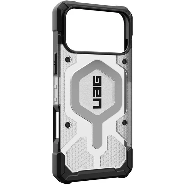 UAG Pathfinder Clear Magsafe kryt iPhone 17 Pro Max číry/strieborný - Puzdra - Obrázok e999f0c4313740fcb2d56386fd1c87e0