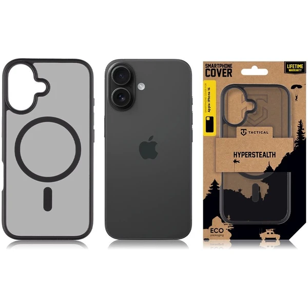 Tactical MagForce Hyperstealth Kryt pre iPhone 16 Asphalt - Puzdra - Obrázok e9b3d227fc7e42e8a0e583601d89e756