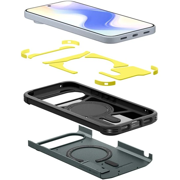 Spigen Tough Armor MagSafe kryt Google Pixel 10/10 Pro zelený - Puzdra - Obrázok e9c1eaf423ac4b4bbaf783d41bfbf196