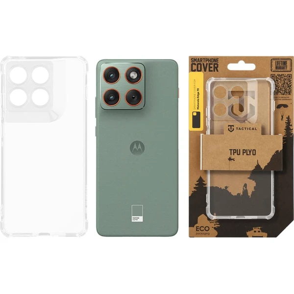 Taktický TPU Plyo kryt Motorola Edge 70 číry - Puzdra - Obrázok e9d594b1d3a044df8d77d26706a6bdb7