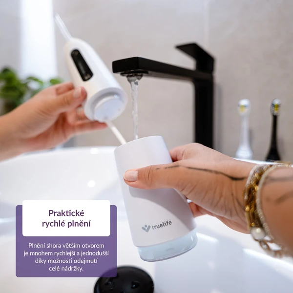 TrueLife AquaFloss Compact C200 ústna sprcha biela - Ústne sprchy - Obrázok e9d8924e2124444b838d17b33daef68d