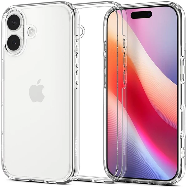 Spigen Ultra Hybrid kryt iPhone 17 crystal clear - Puzdra - Hlavný obrázok