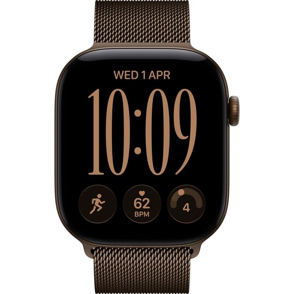 Apple Watch Series 12 (42mm) Tmavě bronzový hliník s tmavě bronzovým milánským tahem - Inteligentné hodinky - Obrázok e9fcac48a669493395f09938b78a58f6