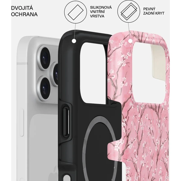 Burga Tough MagSafe kryt iPhone 17 Pro Sakura - Puzdra - Obrázok ea15b18243c7433e95199cf4635f5992