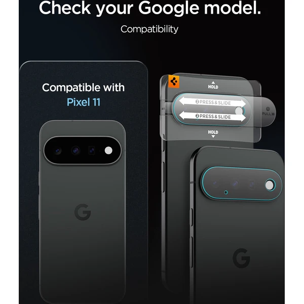 Spigen Glass tR EZ Fit Optik Pro 2 Pack, krištáľovo priehľadné - Google Pixel 11 - Ochranné fólie a sklo - Obrázok ea20efc0e9944b5c9c466dcdefbd9353