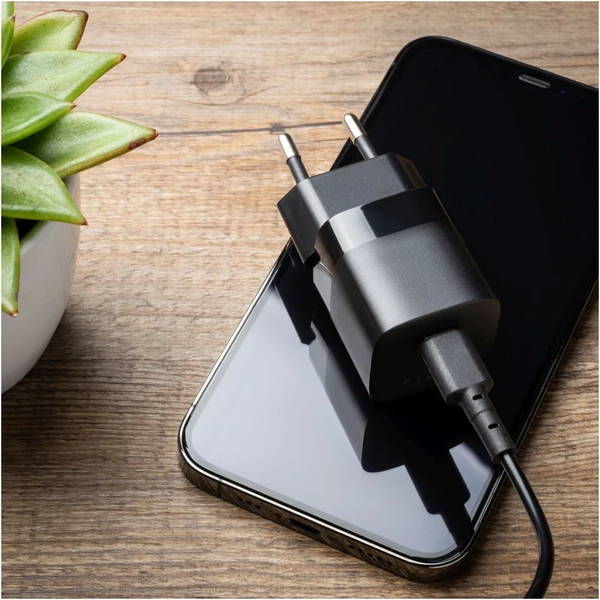 FIXED Mini nabíjačka s USB-C výstupom a podporou PD 25W čierna - Nabíjačky - Obrázok ea27eb884703481f91c0ac08c48c5c09