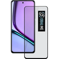 OBAL:ME 5D Tvrdené Sklo pre Realme C67 Black - Ochranné fólie a sklo