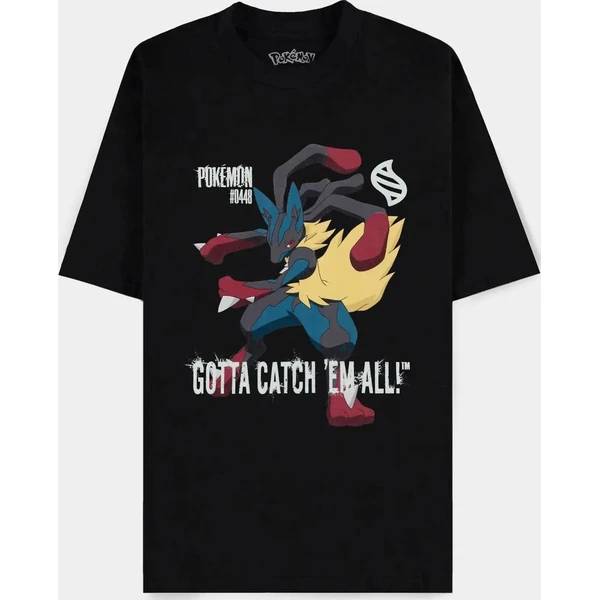 Tričko Pokémon - Mega Lucario (voľný strih) S - Tričká - Hlavný obrázok
