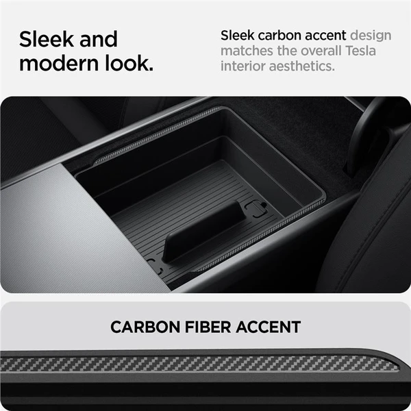 Spigen Armrest Console organizér Tesla Model 3 2024 čierny - Vychytávky - Obrázok ea463b8221134d779f80fa98fbebee65