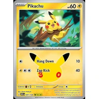 Pikachu (30C 041) - 30th Celebration [Holo] - Kusové karty