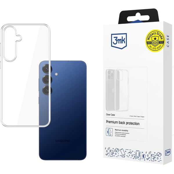 3mk Clear Case kryt Samsung Galaxy S25 FE - Puzdra - Hlavný obrázok