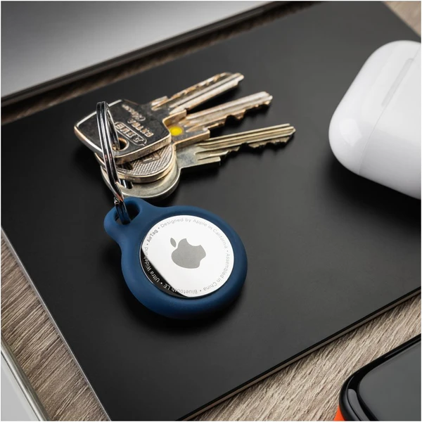 FIXED Silky silikónové púzdro Apple AirTag čierne - Puzdra - Obrázok ea681f6716a040a39d4ce488a22ae12a