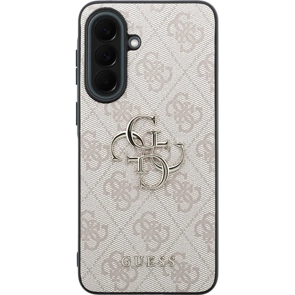 Guess PU 4G Metal Logo kryt Samsung Galaxy A37 ružový - Puzdra - Obrázok ea69de85ee0a43588984d6688353c788