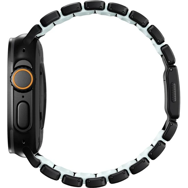 Nomad Stratos Band FKM remienok Apple Watch 45/46/49mm Black Titanium/Icy Blue - Remienky - Obrázok ea9febf7806c4c56a16bcf2e3567295e