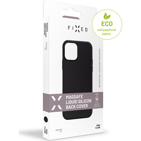 FIXED MagFlow kryt s MagSafe Samsung Galaxy A57 5G čierny - Puzdra - Obrázok eabd0b98e3a948528e2a6872990d8fbc